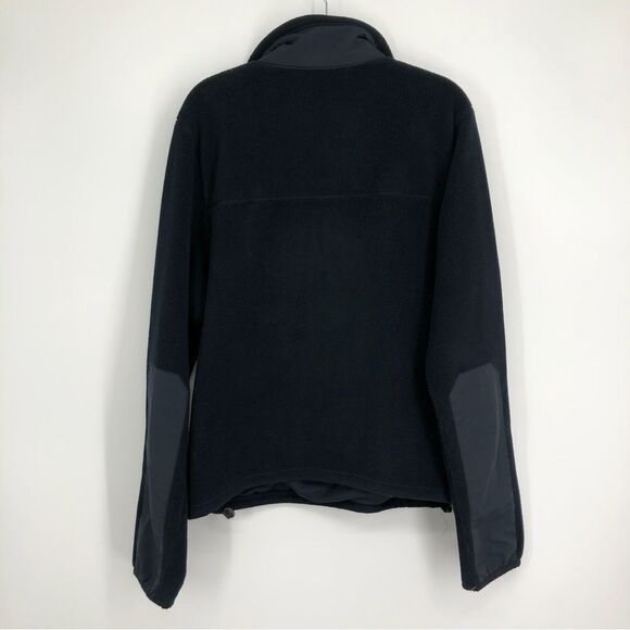 Abercrombie & Fitch Mens Fleece Half Zip‎ Pullover Black Size Large - Picture 9 of 10